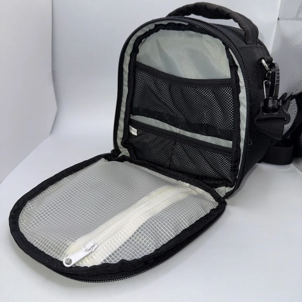 Nylon Black VanGoddy Camera Protective Case Travel Carry Bag For DSLR Cameras